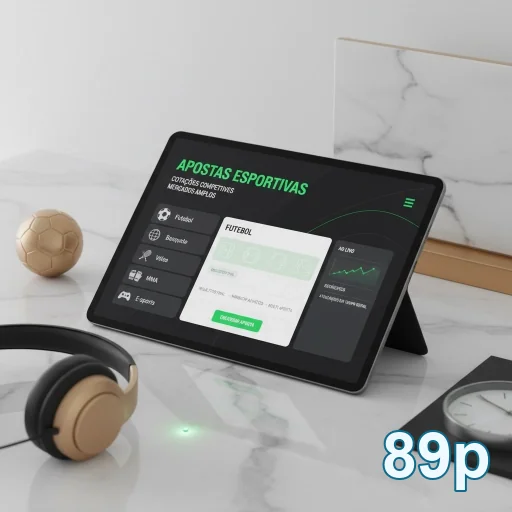 Ilustração de Explore o app móvel do 89p com segurança e praticidade