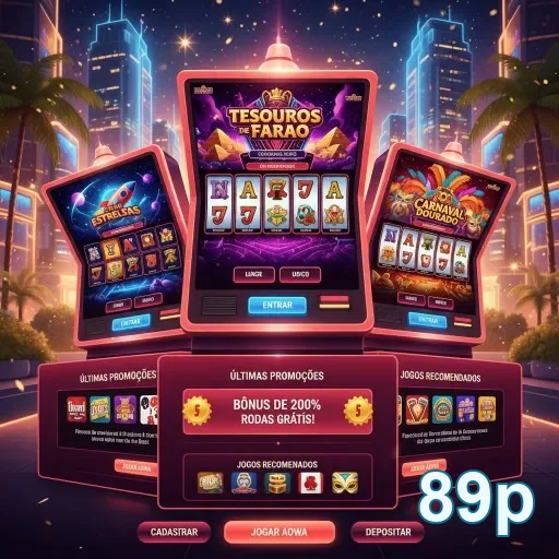 Ilustração de Slots: Diversão Instantânea com Interface Intuitiva